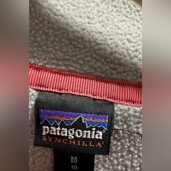 Patagonia Girls' Lightweight Synchilla® Snap-T® Pullover - Picture 8 of 8